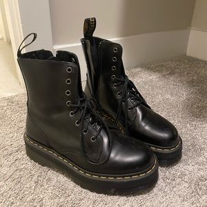 Dr. Martens Jadon Smooth Leather Platform Boots